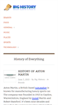 Mobile Screenshot of bighistory.net